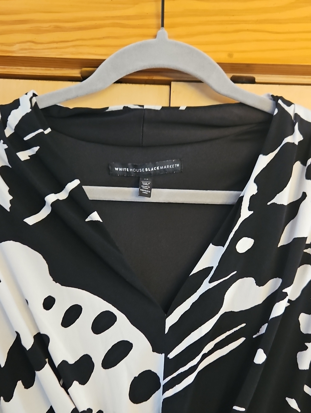 Black & White Sleeveless Dress